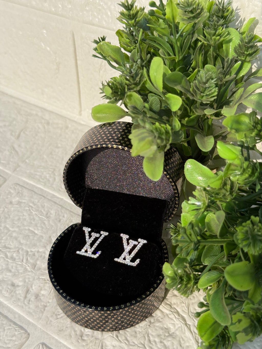 LV stud earrings
