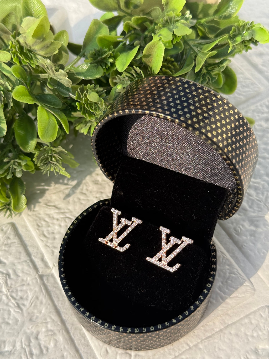 LV stud earrings